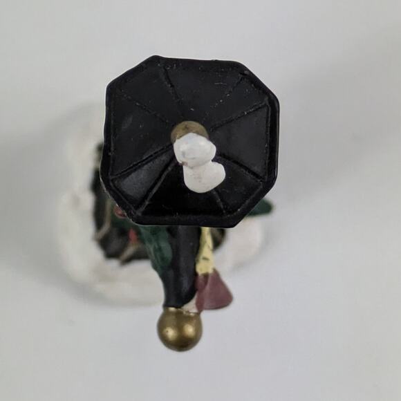 Christmas Lamp Post Ornament 4″ NOEL Banner Wreath Garland Holiday Street‑Lamp - Picture 5 of 9